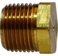 3/8 BRASS SOLID HEX HEAD PLUG